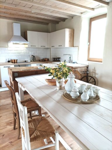 cuisine et salle commune